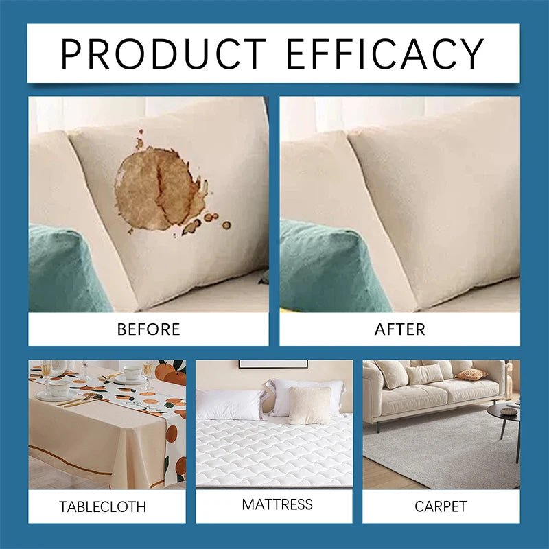 Fabric Carpet Tapestry Mat Sofa Cleaner Shampoo Home Upholstery Pillow Door Shoes Pad Cleaning Liquid Product Useful Small Tool - by PAWFECTWORLDS | PAWFECTWORLDS | , ,