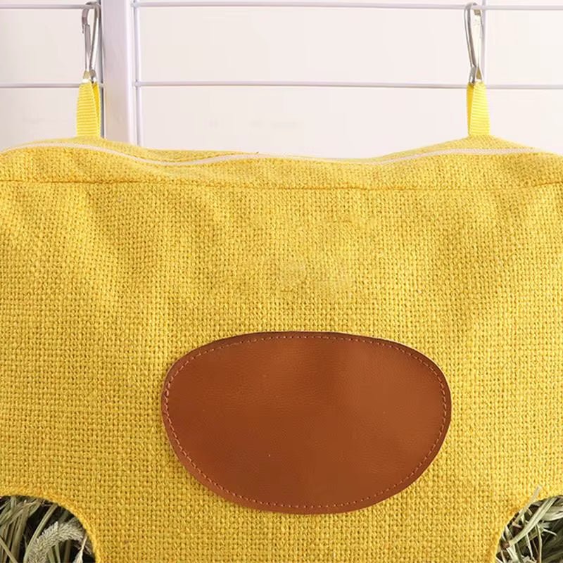 4-Hole Washable Hay Bag for Small Animals - Feeding Care Essential - by PAWFECTWORLDS | PAWFECTWORLDS | Home & Garden, Pet Products, Small Animals