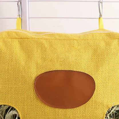 4-Hole Washable Hay Bag for Small Animals - Feeding Care Essential - by PAWFECTWORLDS | PAWFECTWORLDS | Home & Garden, Pet Products, Small Animals