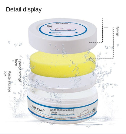 Household Cleaning Chemicals Anhydrous Cleaning Cream Small White Shoes Sneakers Canvas Shoes Shoes Cleaning Artifact - by PAWFECTWORLDS | PAWFECTWORLDS | , ,