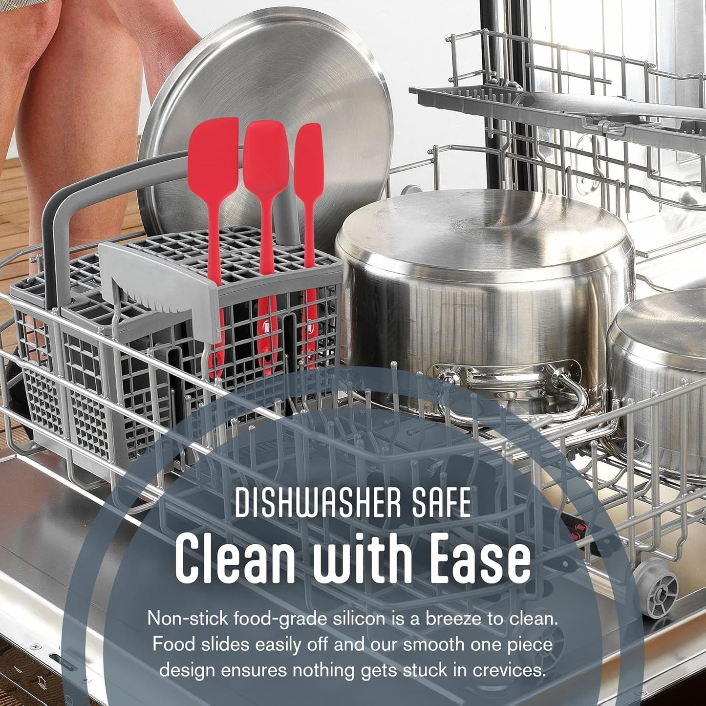 Kaluns Professional Silicone Spatula Set - 4 Heat - Resistant Rubber Spatulas (Up to 600°F), Nonstick Seamless Design with Stainless Steel Core, Dishwasher Safe, BPA Free, Includes Bonus Tongs - by Kaluns | PAWFECTWORLDS | Cooking Utensils, Home & Kitchen, Kitchen & Dining