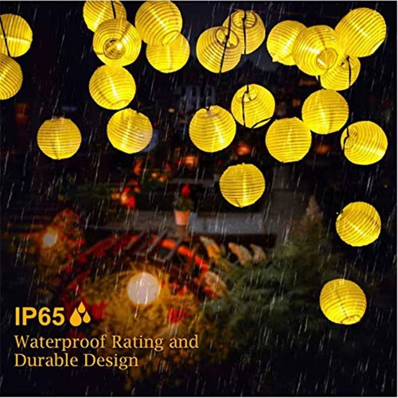 LED Solar Lantern String Lights Outdoor Garland Fairy Lights Solar Powered Garden Decorative Light for Christmas Wedding Party - by PAWFECTWORLDS | PAWFECTWORLDS | Lights & Lighting, Outdoor Lighting, Solar Lamps
