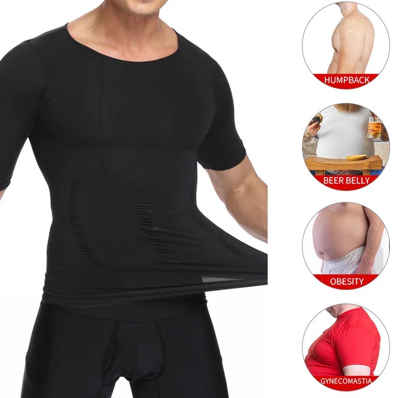 Men Slimming Body Shaper Belly Control Shapewear Man Shapers Modeling Underwear Waist Trainer Corrective Posture Vest Corset - by PAWFECTWORLDS | PAWFECTWORLDS | , ,