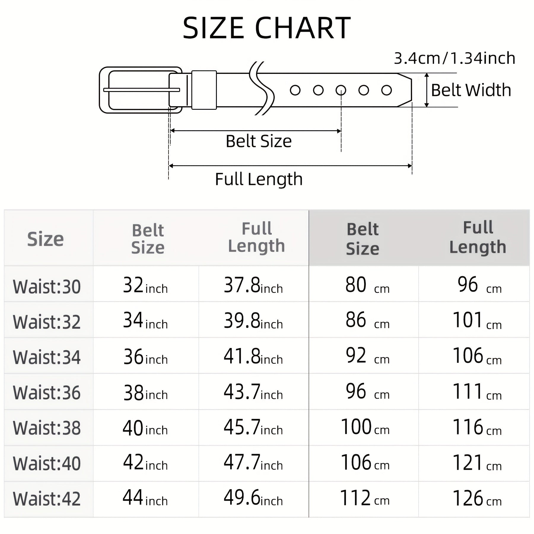 Men's Leather Belt, Fashion & Classic Casual Belt with Single Prong Buckle for Jeans, Pants, Work And Business, Gift for Dad & Husband - by PAWFECTWORLDS | PAWFECTWORLDS | , ,