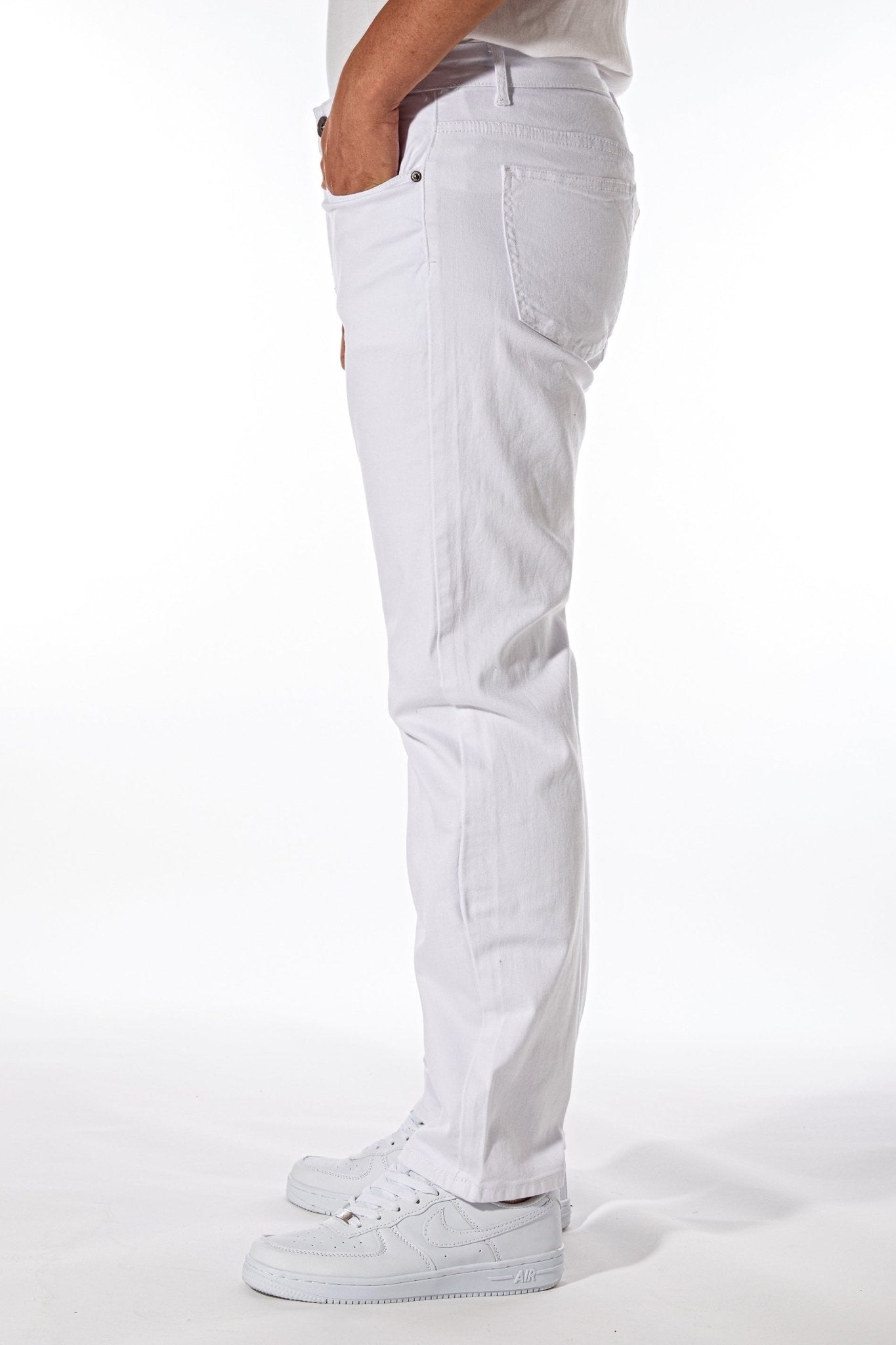 Mens Ultra - Comfort Skinny Stretch Jeans - Premium Mid - Weight Denim for Effortless Style in Spring & Fall - by PAWFECTWORLDS | PAWFECTWORLDS | , ,