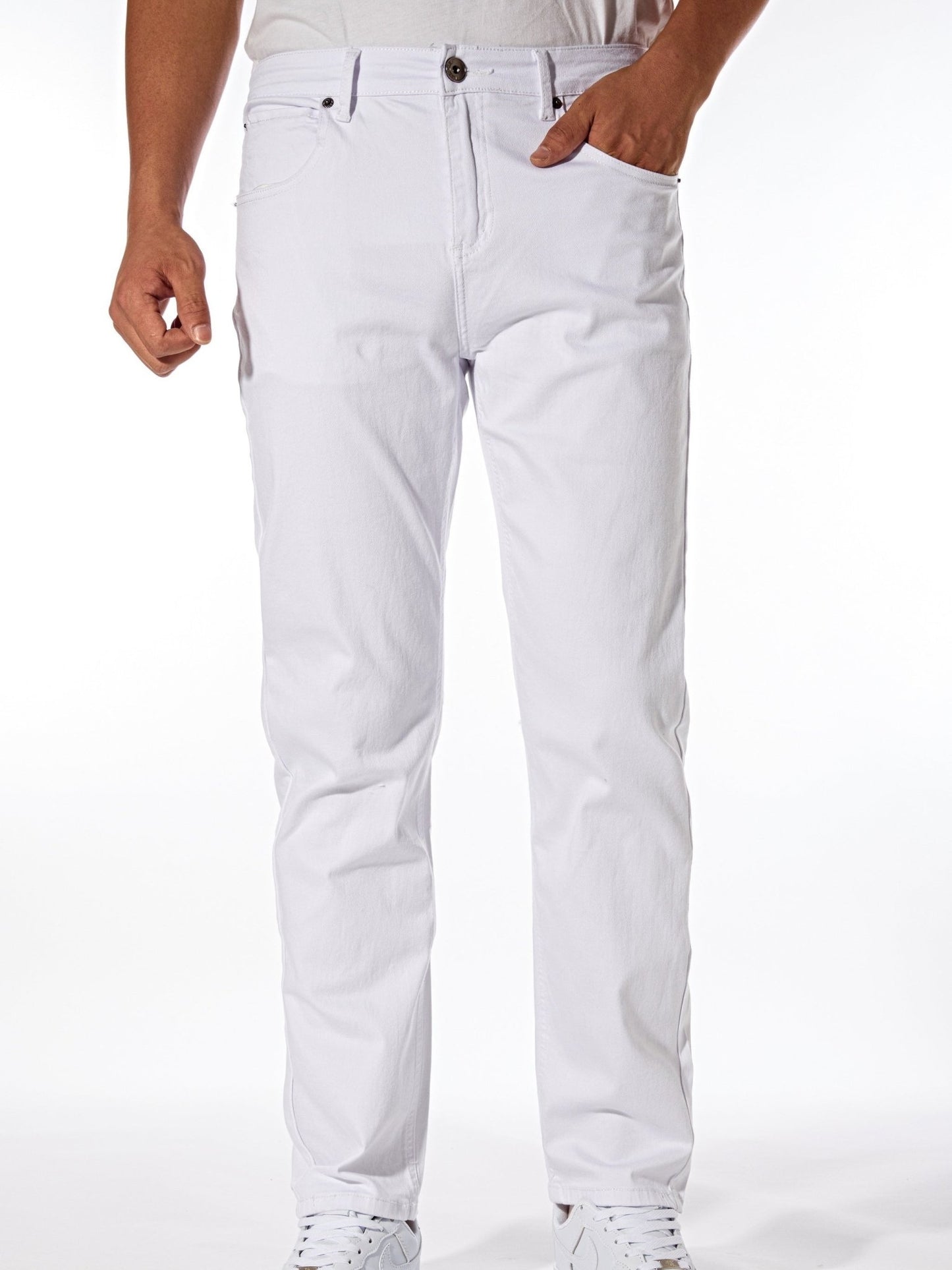 Mens Ultra - Comfort Skinny Stretch Jeans - Premium Mid - Weight Denim for Effortless Style in Spring & Fall - by PAWFECTWORLDS | PAWFECTWORLDS | , ,