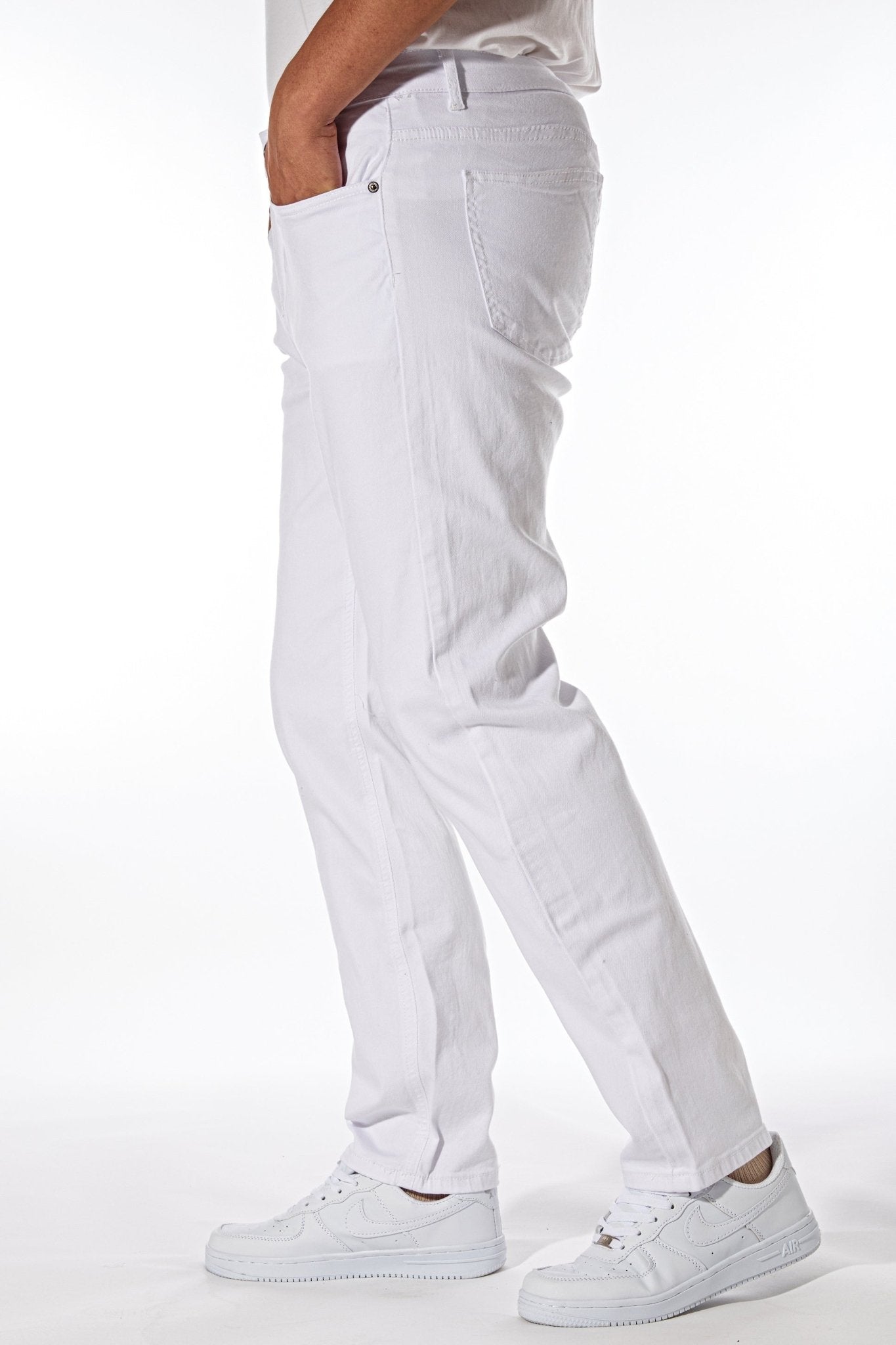 Mens Ultra - Comfort Skinny Stretch Jeans - Premium Mid - Weight Denim for Effortless Style in Spring & Fall - by PAWFECTWORLDS | PAWFECTWORLDS | , ,