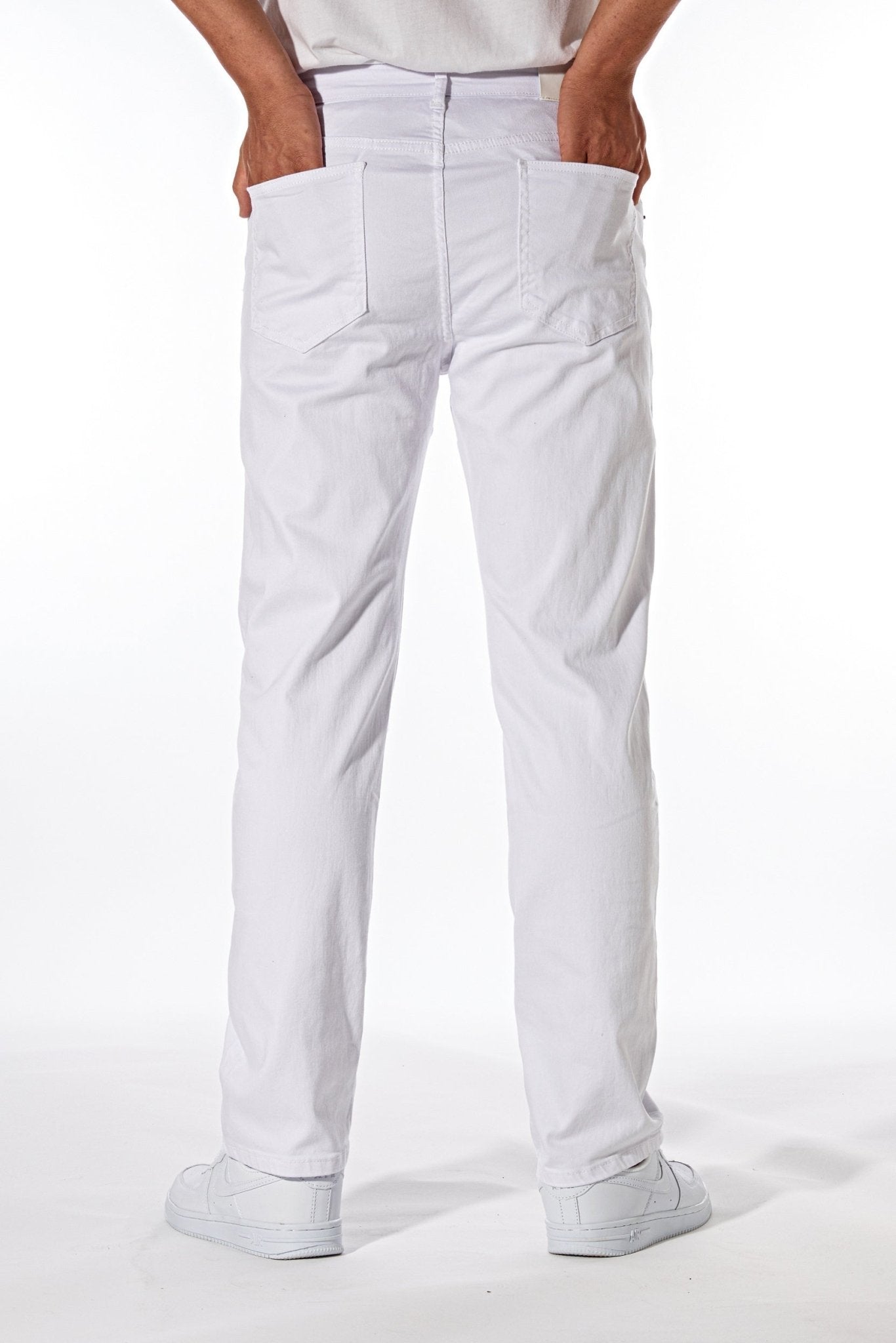 Mens Ultra - Comfort Skinny Stretch Jeans - Premium Mid - Weight Denim for Effortless Style in Spring & Fall - by PAWFECTWORLDS | PAWFECTWORLDS | , ,