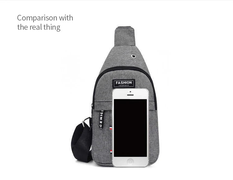 Men's Waterproof Large Capacity Fanny Pack, Adjustable Strap For Outdoor Activities, Travel Running, Hiking, And Cycling - by PAWFECTWORLDS | PAWFECTWORLDS | , ,