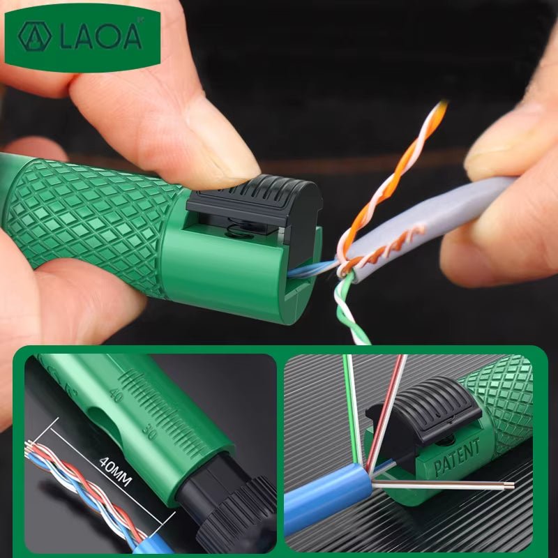 Cable Untwist Tool for Cat 5/6/7 Cables - Wire Pair Separator - by PAWFECTWORLDS | PAWFECTWORLDS | Hand Tools, Pliers, Tools