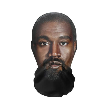 New 3D Printed Kanye Mask Elastic Mesh Full Face Mask for Unisex Cosplay Headwear Party Simulation Balaclava Hat Headgear Props - by PAWFECTWORLDS | PAWFECTWORLDS | , ,