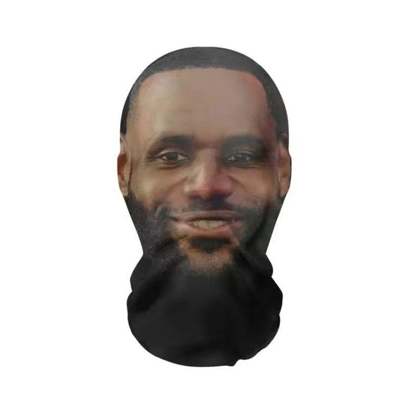 New 3D Printed Kanye Mask Elastic Mesh Full Face Mask for Unisex Cosplay Headwear Party Simulation Balaclava Hat Headgear Props - by PAWFECTWORLDS | PAWFECTWORLDS | , ,