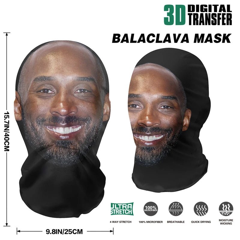 New 3D Printed Kanye Mask Elastic Mesh Full Face Mask for Unisex Cosplay Headwear Party Simulation Balaclava Hat Headgear Props - by PAWFECTWORLDS | PAWFECTWORLDS | , ,