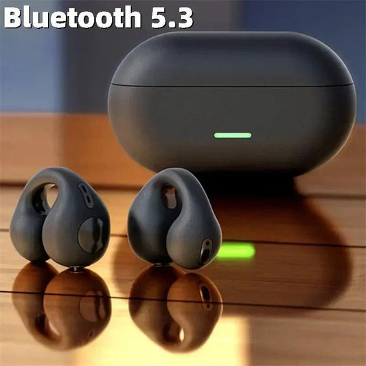 New Original T75 Bone Conduction Wireless Bluetooth 5.3 Headphones Sports Earphones HiFi Sound Quality Waterproof TWS Headset - by PAWFECTWORLDS | PAWFECTWORLDS | , ,