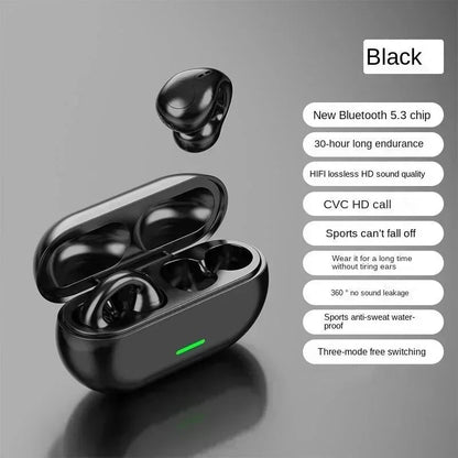New Original T75 Bone Conduction Wireless Bluetooth 5.3 Headphones Sports Earphones HiFi Sound Quality Waterproof TWS Headset - by PAWFECTWORLDS | PAWFECTWORLDS | , ,