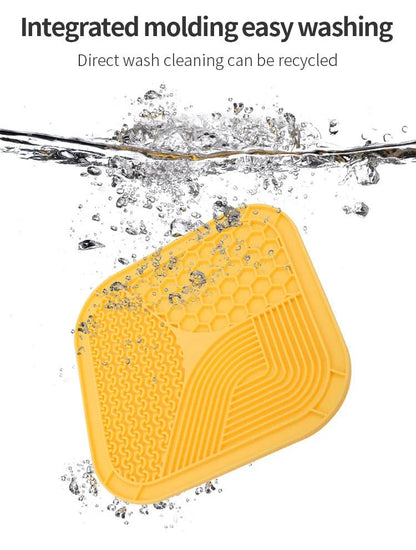 Pet Supplies Silicone Pet Licking Mat Cat Anti - choking With Slow Food Bowl Puppy Bath Distracted Licking Plate Cutlery - by PAWFECTWORLDS | PAWFECTWORLDS | , ,