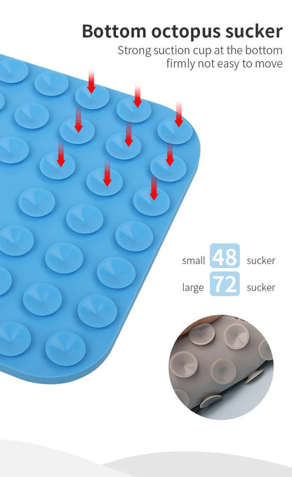 Pet Supplies Silicone Pet Licking Mat Cat Anti - choking With Slow Food Bowl Puppy Bath Distracted Licking Plate Cutlery - by PAWFECTWORLDS | PAWFECTWORLDS | , ,