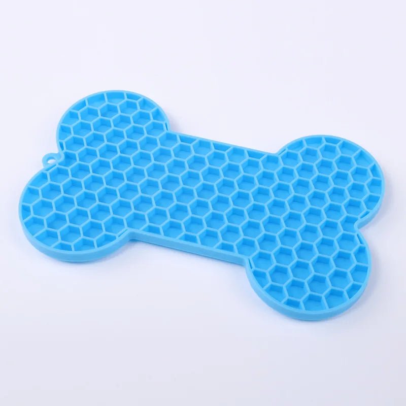 Pet Supplies Silicone Pet Licking Mat Cat Anti - choking With Slow Food Bowl Puppy Bath Distracted Licking Plate Cutlery - by PAWFECTWORLDS | PAWFECTWORLDS | , ,