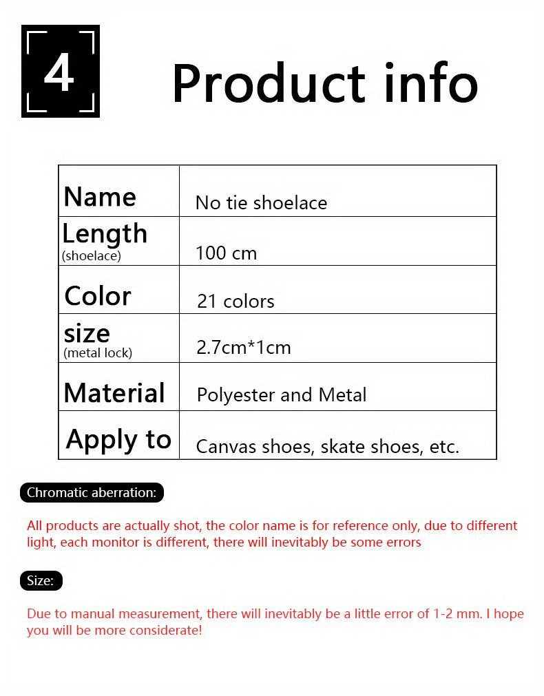 [Polyester Sneaker Accessories] White Polyester 1Pair Women's Sneaker Accessories, No Laces with Buckles - by PAWFECTWORLDS | PAWFECTWORLDS | , ,