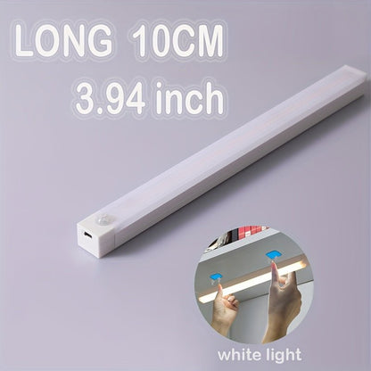 Rechargeable Motion Sensor LED Light Strip with Human Body Detection, Magnetic Adhesive & USB - Powered Smart Lighting - Cordless Floor/ Ceiling/ Wall Light for Kitchen, Wardrobe, Stairs, Hallway - Energy - Efficient LED Tube Lig - by PAWFECTWORLDS | PAWFECTWORLDS | , ,