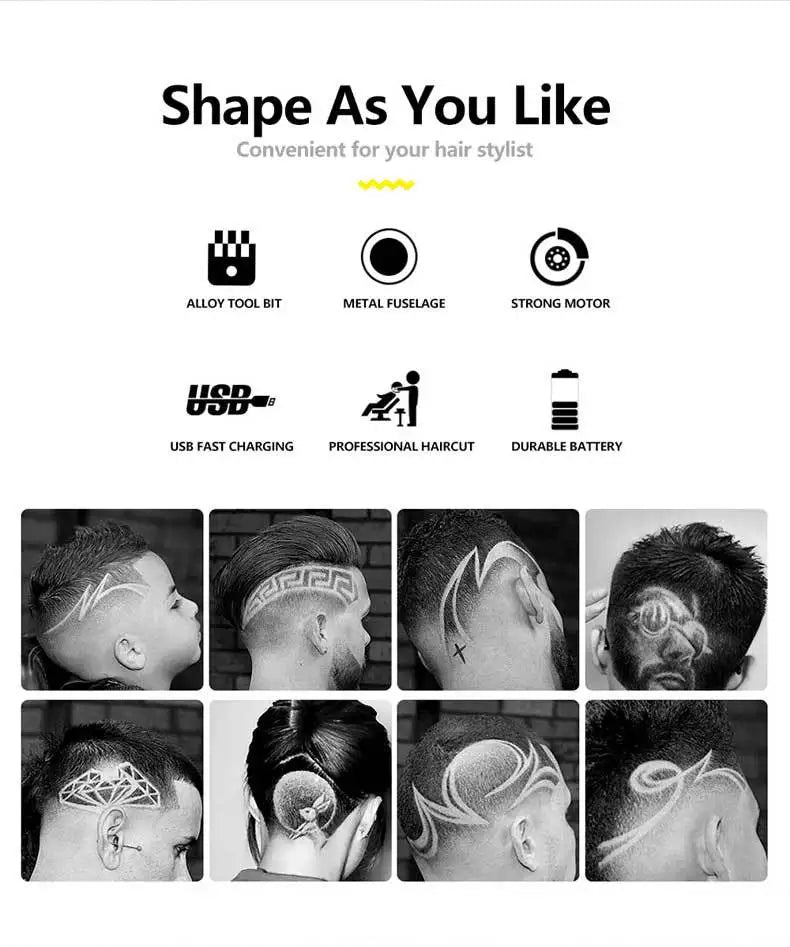 Retro T9 Original Haircutting Machine Set Jackets Trimmer Men's Electric Shaver Male Lence Pro Barber Shaver for Sensitive Areas - by PAWFECTWORLDS | PAWFECTWORLDS | , ,