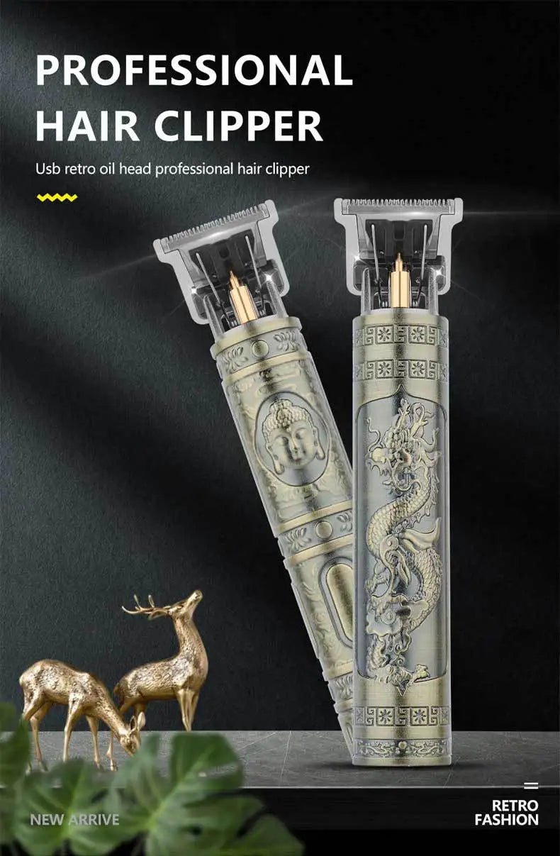 Retro T9 Original Haircutting Machine Set Jackets Trimmer Men's Electric Shaver Male Lence Pro Barber Shaver for Sensitive Areas - by PAWFECTWORLDS | PAWFECTWORLDS | , ,