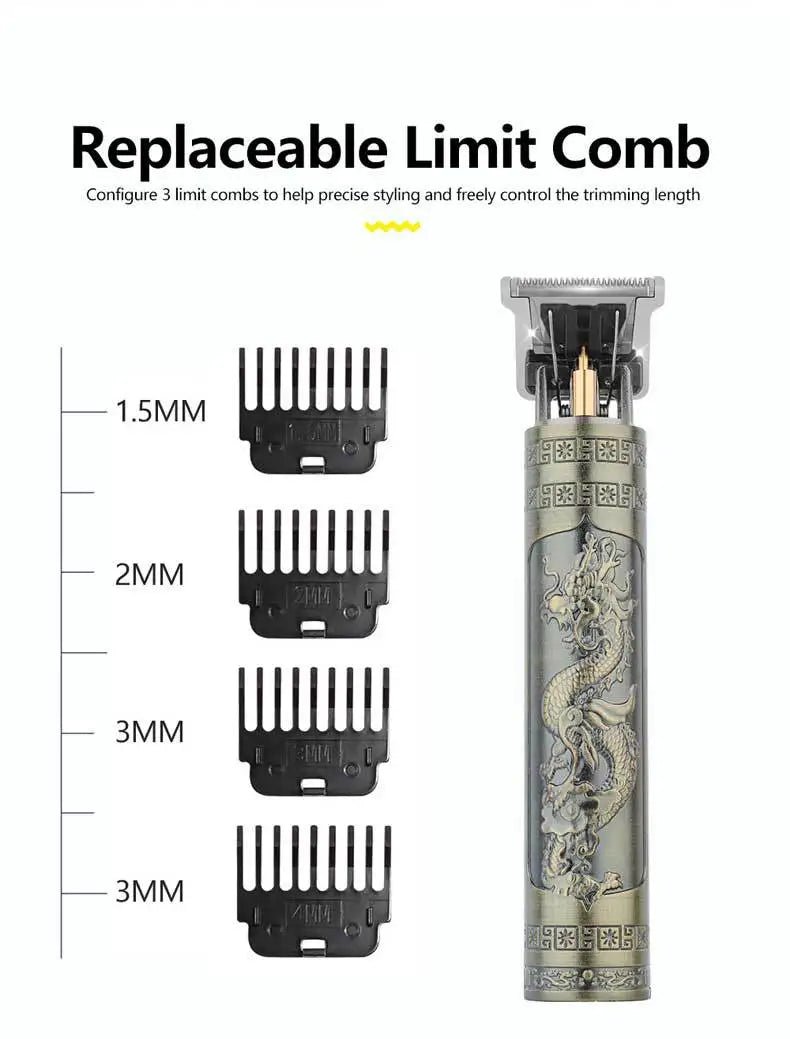 Retro T9 Original Haircutting Machine Set Jackets Trimmer Men's Electric Shaver Male Lence Pro Barber Shaver for Sensitive Areas - by PAWFECTWORLDS | PAWFECTWORLDS | , ,