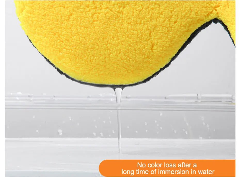 SEAMETAL Microfiber Car Washing Glove Double - Faced Thickened Coral Fleece Cleaning Brush Gloves Car Detailing Cleaner Care Tool - by PAWFECTWORLDS | PAWFECTWORLDS | , ,