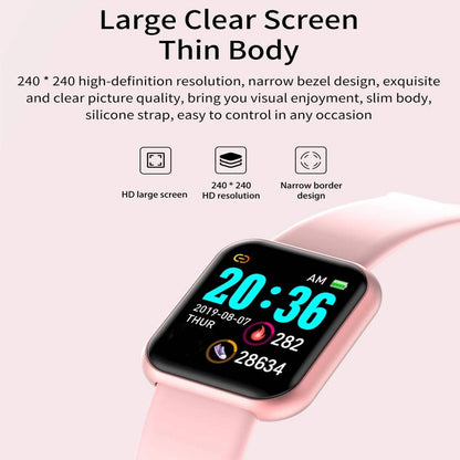 Smart Watch For Women Men Wristwatch Bluetooth Connected Phone Player Music Fitness Sport Bracelet Sleep Monitor Digital Watches - by PAWFECTWORLDS | PAWFECTWORLDS | , ,