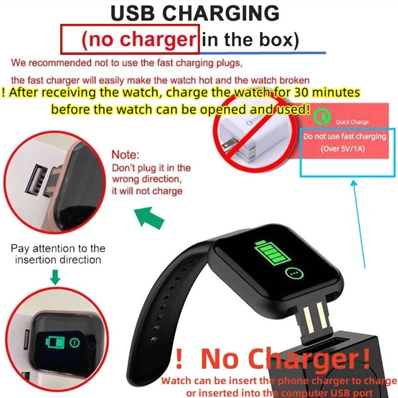 Smart Watch For Women Men Wristwatch Bluetooth Connected Phone Player Music Fitness Sport Bracelet Sleep Monitor Digital Watches - by PAWFECTWORLDS | PAWFECTWORLDS | , ,