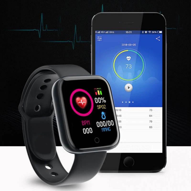 Smart Watch For Women Men Wristwatch Bluetooth Connected Phone Player Music Fitness Sport Bracelet Sleep Monitor Digital Watches - by PAWFECTWORLDS | PAWFECTWORLDS | , ,