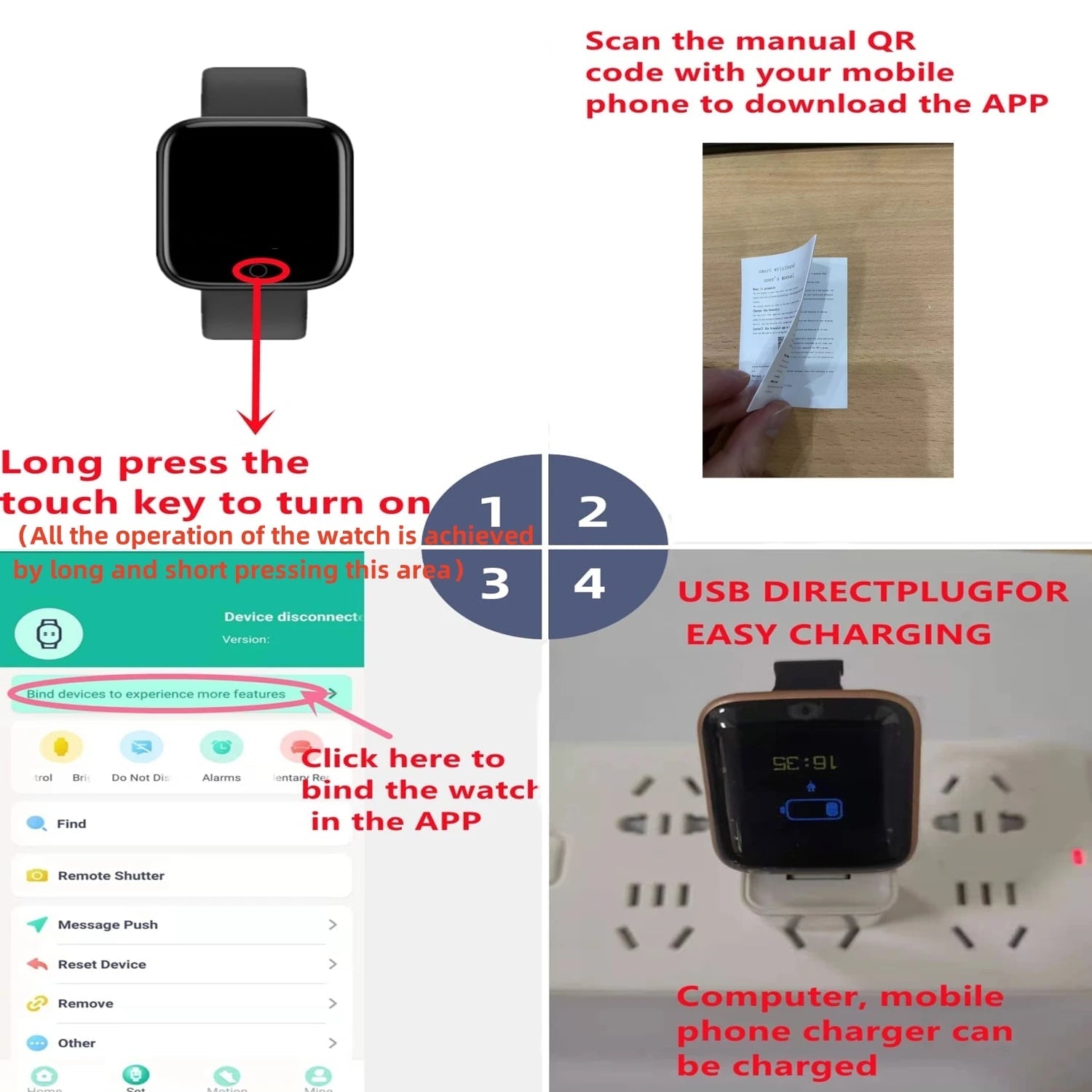 Smart Watch For Women Men Wristwatch Bluetooth Connected Phone Player Music Fitness Sport Bracelet Sleep Monitor Digital Watches - by PAWFECTWORLDS | PAWFECTWORLDS | , ,