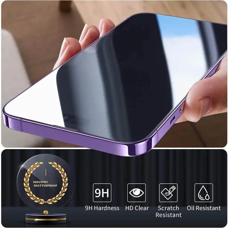 Tempered Glass for iPhone 14 Pro 15 16 17 13 12 11 pro max screen protector for iphone 15 pro mica for iphone 13 14 pro glass - by PAWFECTWORLDS | PAWFECTWORLDS | , ,