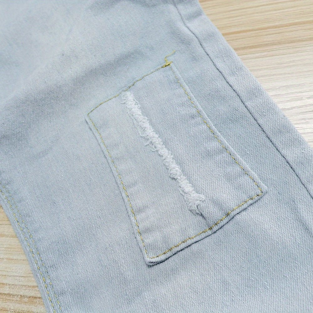 Trendy Boys Durable Denim Jeans - Comfort Fit - Versatile for Spring & Fall - by PAWFECTWORLDS | PAWFECTWORLDS | , ,