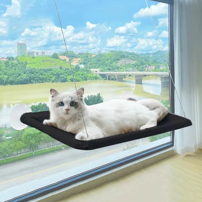 Ultra - Soft Cat Window Hammock Bed - Cozy Cloud - Like Perch for Feline Naptime - Securely Mounted, Perfect Space - Saving - by Does not apply | PAWFECTWORLDS | Cat Supplies, Home & Garden, Pet Products