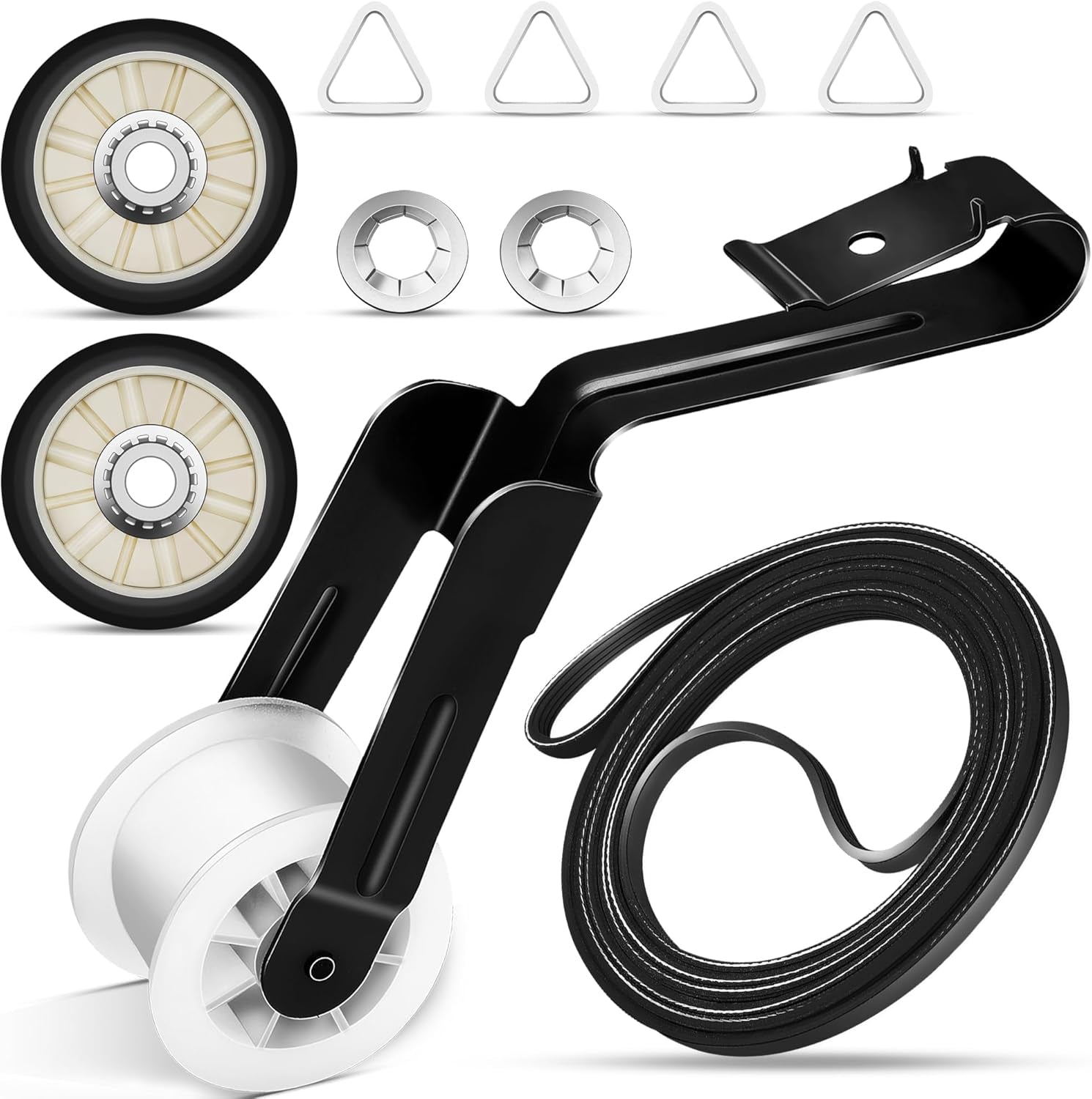 Upgraded 4392065 Dryer Repair Kit with Idler Pulley, Dryer Belt, and Roller for Whirlpool, Kenmore, Roper, Maytag, Sears, and Amana - Replaces AP3131942, AP6010582, WP691366 - by nonebrand | PAWFECTWORLDS | Appliances, Dryer Parts & Accessories, Parts & Accessories