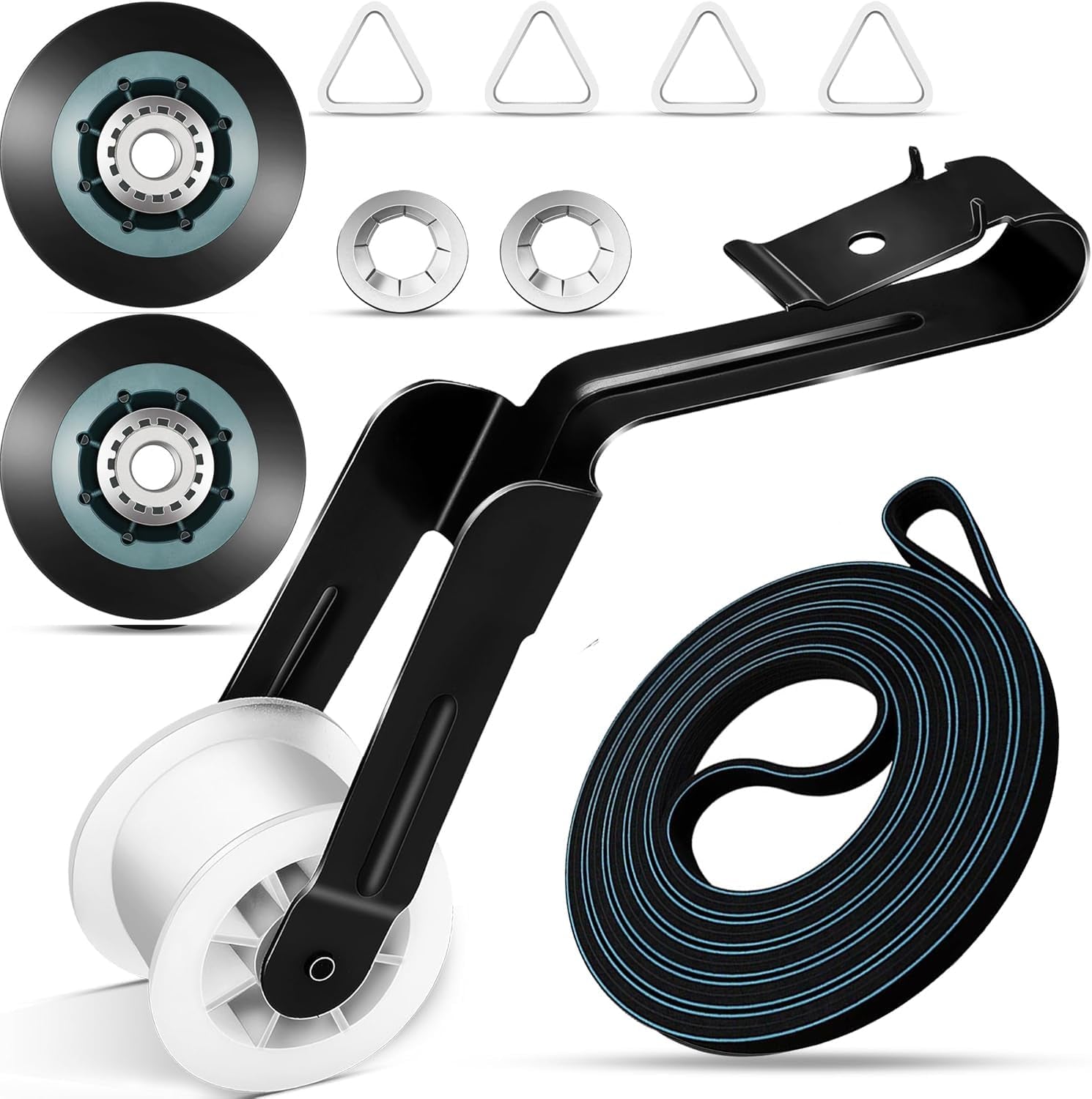 Upgraded 4392065 Dryer Repair Kit with Idler Pulley, Dryer Belt, and Roller for Whirlpool, Kenmore, Roper, Maytag, Sears, and Amana - Replaces AP3131942, AP6010582, WP691366 - by nonebrand | PAWFECTWORLDS | Appliances, Dryer Parts & Accessories, Parts & Accessories