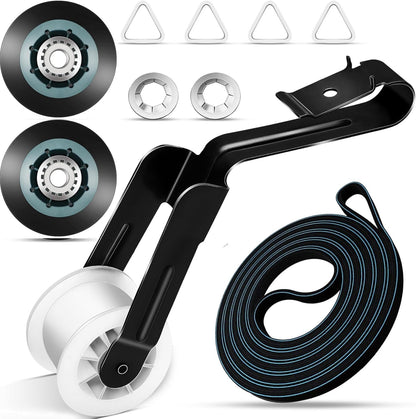 Upgraded 4392065 Dryer Repair Kit with Idler Pulley, Dryer Belt, and Roller for Whirlpool, Kenmore, Roper, Maytag, Sears, and Amana - Replaces AP3131942, AP6010582, WP691366 - by nonebrand | PAWFECTWORLDS | Appliances, Dryer Parts & Accessories, Parts & Accessories
