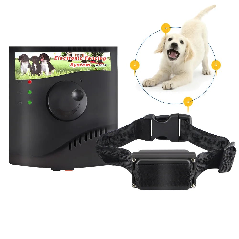 Upgraded Electronic Pet Fence System W227 In - Ground Dog Training Collar Waterproof Rechargeable Pet Containment System for Dogs - by PAWFECTWORLDS | PAWFECTWORLDS | Dog Supplies, Home & Garden, Pet Products