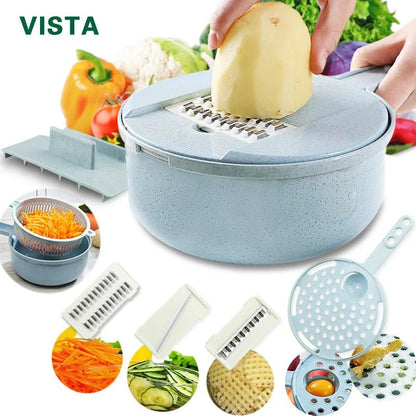 Vegetable Chopper Multifunctional Grater Cutter Kitchen Accessories Manual Fruit Slicer Potatos Shredders Cheese Onions Slicers - by PAWFECTWORLDS | PAWFECTWORLDS | , ,