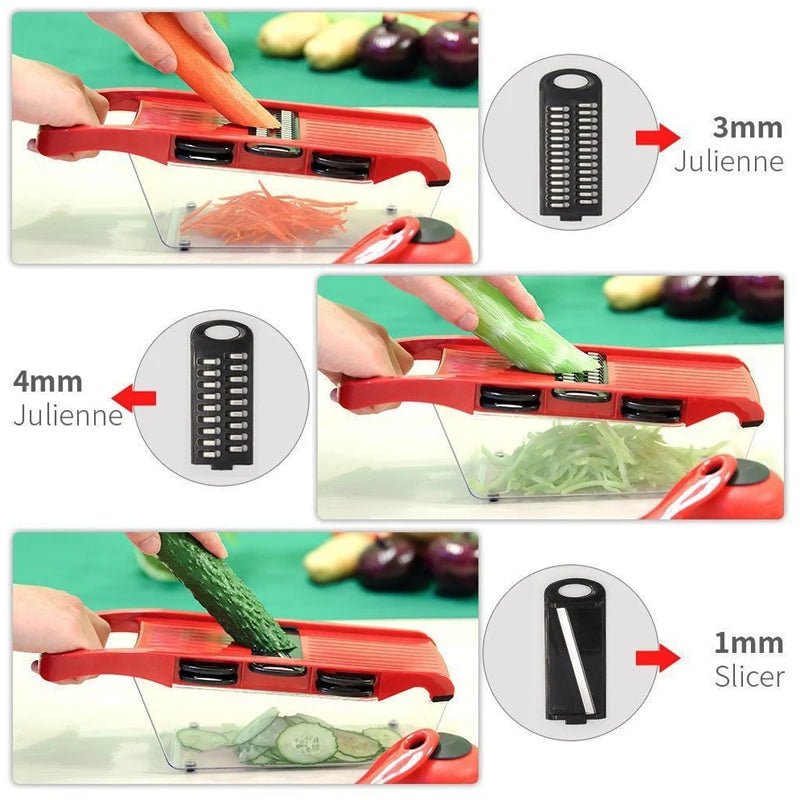 Vegetable Chopper Multifunctional Grater Cutter Kitchen Accessories Manual Fruit Slicer Potatos Shredders Cheese Onions Slicers - by PAWFECTWORLDS | PAWFECTWORLDS | , ,