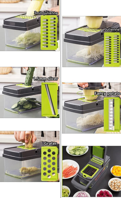Vegetable Chopper Multifunctional Grater Cutter Kitchen Accessories Manual Fruit Slicer Potatos Shredders Cheese Onions Slicers - by PAWFECTWORLDS | PAWFECTWORLDS | , ,
