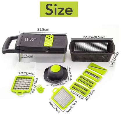 Vegetable Chopper Multifunctional Grater Cutter Kitchen Accessories Manual Fruit Slicer Potatos Shredders Cheese Onions Slicers - by PAWFECTWORLDS | PAWFECTWORLDS | , ,