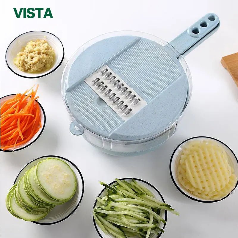 Vegetable Chopper Multifunctional Grater Cutter Kitchen Accessories Manual Fruit Slicer Potatos Shredders Cheese Onions Slicers - by PAWFECTWORLDS | PAWFECTWORLDS | , ,