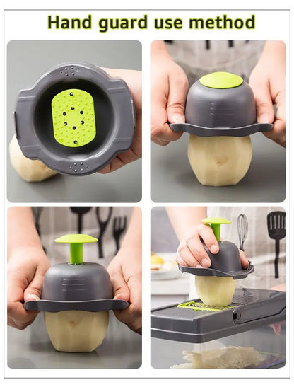 Vegetable Chopper Multifunctional Grater Cutter Kitchen Accessories Manual Fruit Slicer Potatos Shredders Cheese Onions Slicers - by PAWFECTWORLDS | PAWFECTWORLDS | , ,