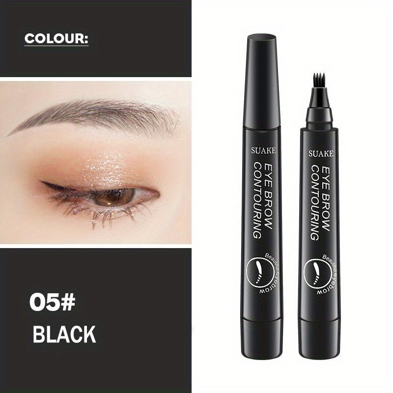 [Waterproof Eyebrow Pen] 1pc Waterproof Eyebrow Pen | Micro - Fork Tip Applicator for Natural Looking Brows - Effortless Microblading Makeup Pencil - by PAWFECTWORLDS | PAWFECTWORLDS | , ,