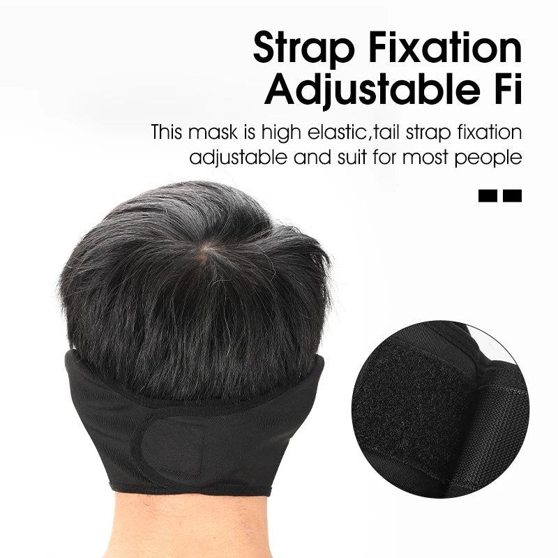 WEST BIKING Warm Cycling Face Mask Winter Fleece Ear Protection Half Face Cover Breathable Windproof Fishing Skiing Sports Mask - by PAWFECTWORLDS | PAWFECTWORLDS | , ,