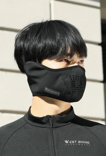 WEST BIKING Warm Cycling Face Mask Winter Fleece Ear Protection Half Face Cover Breathable Windproof Fishing Skiing Sports Mask - by PAWFECTWORLDS | PAWFECTWORLDS | , ,